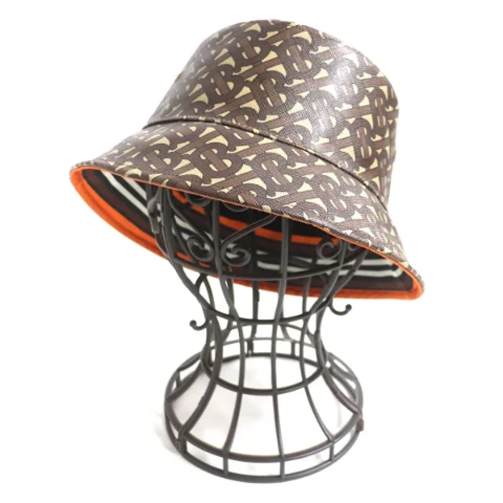 Burberry Vintage Pre-owned Fabric hats Brown Dames