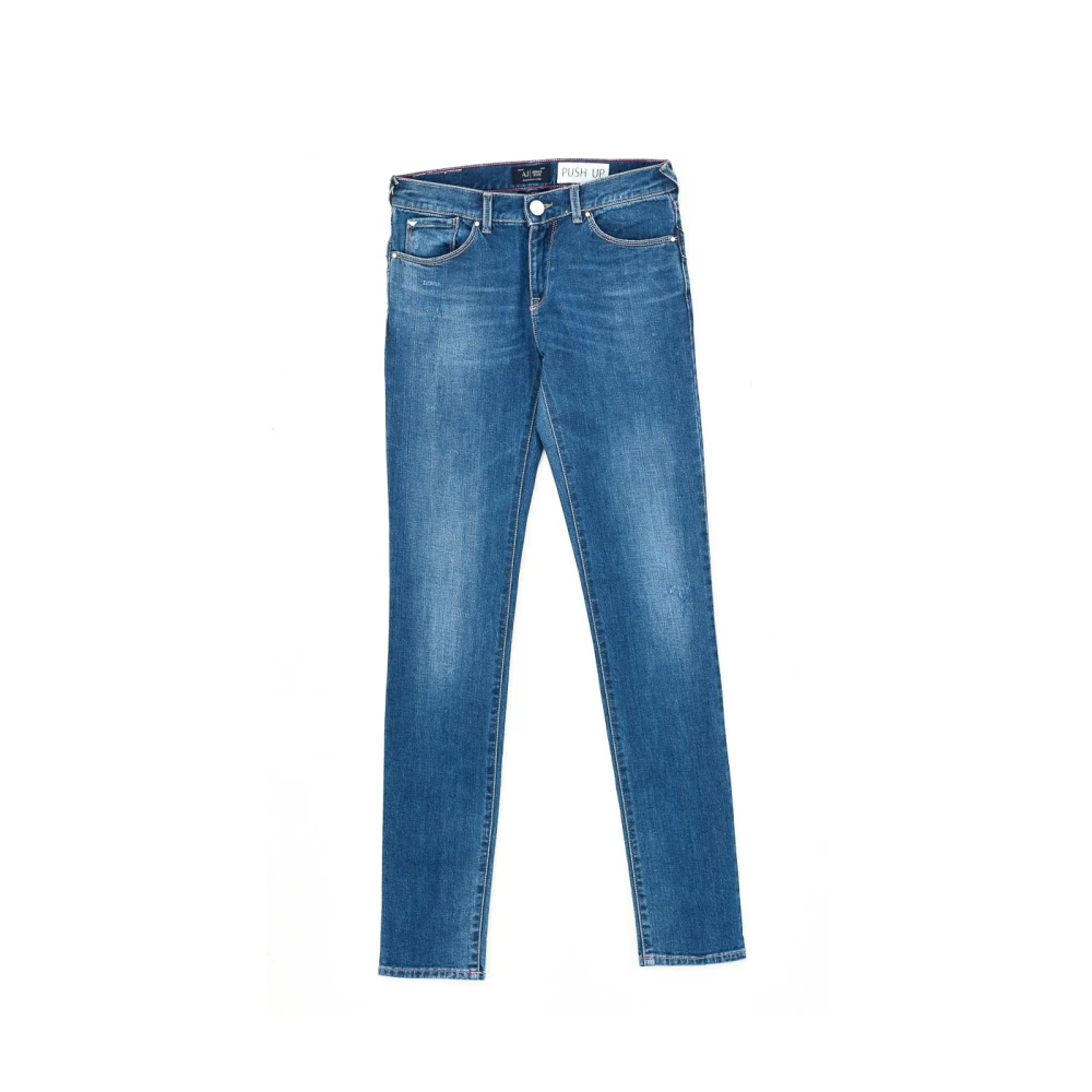 Armani Jeans Slim Fit Jeans Blue, Dam