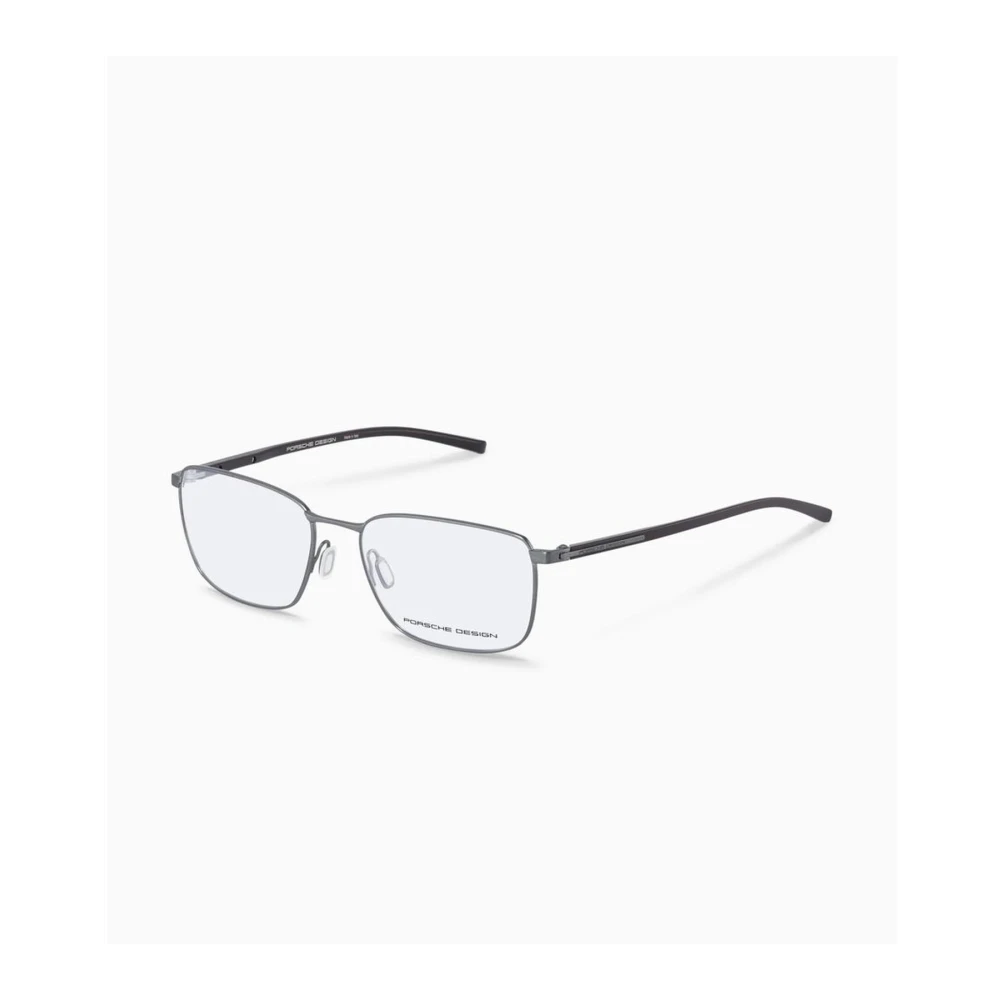 Porsche Design Heren Metalen Frame Grijze Wijzerplaat Bril Gray Heren