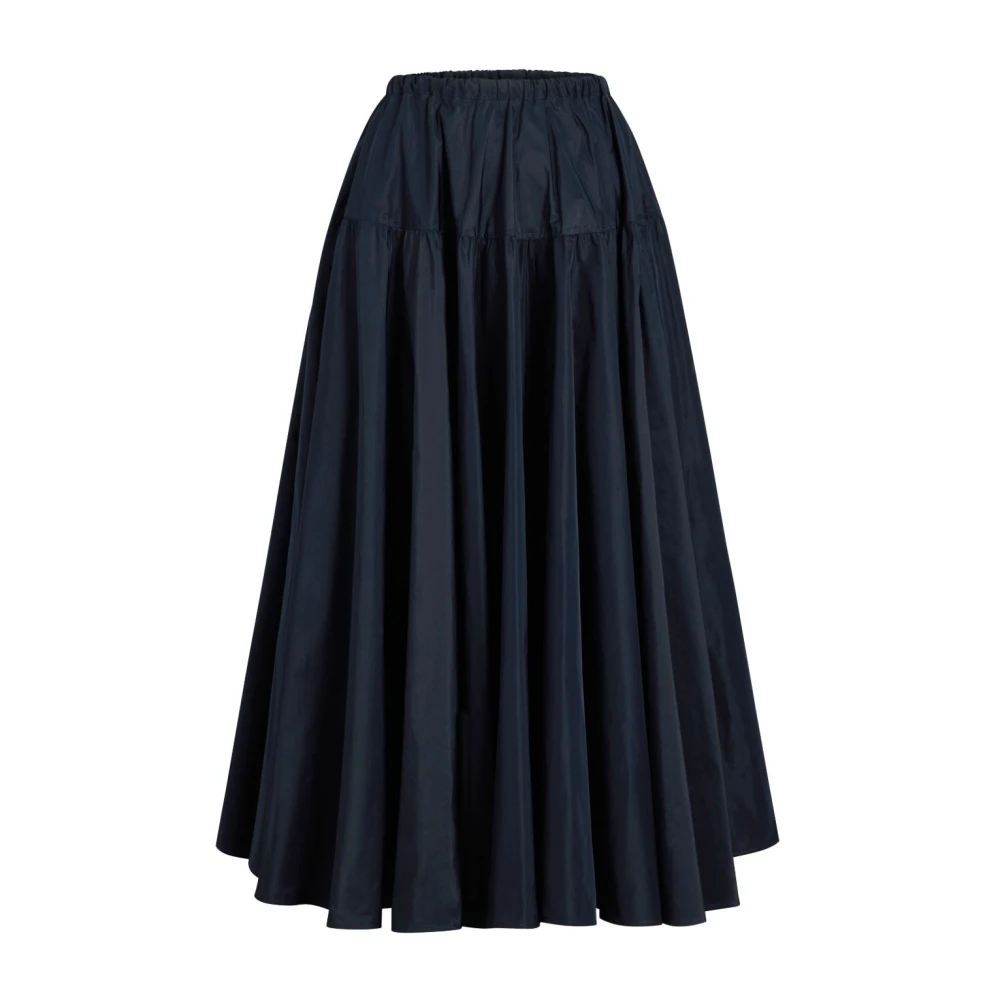Patou Blauwe Stijlvolle Rok Blue Dames
