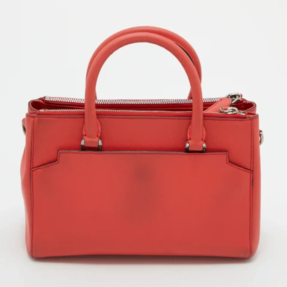 MCM Pre-owned Leather totes Red Dames