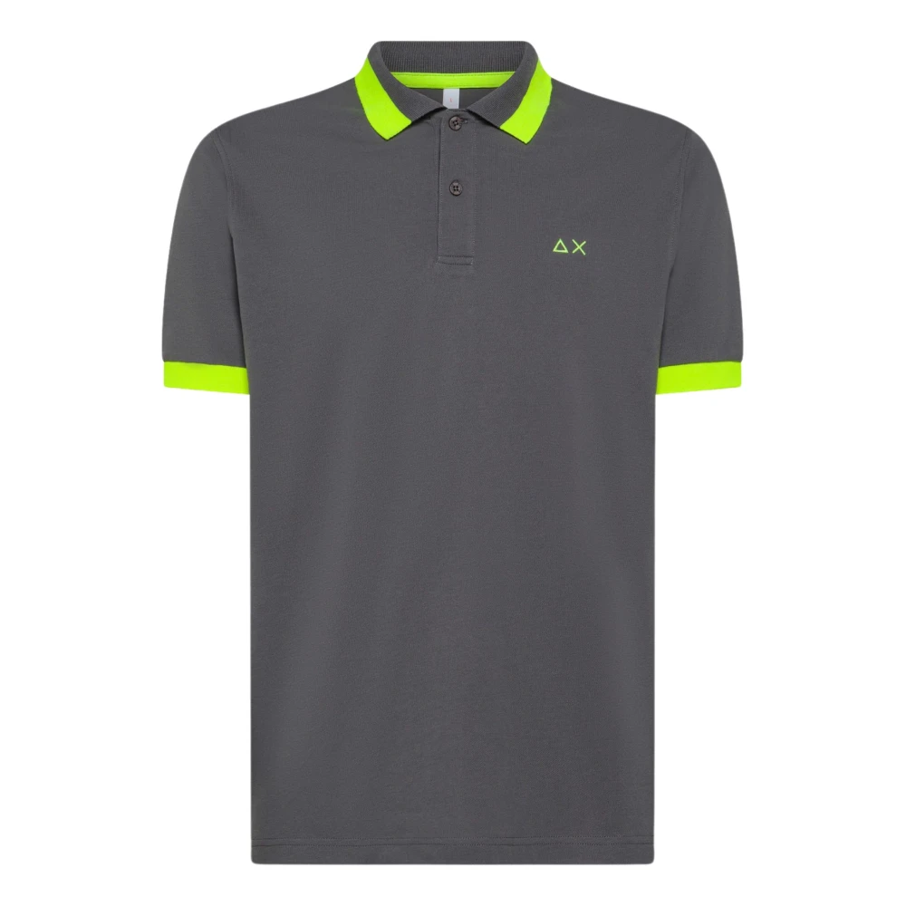 Sun68 - Tops > Polo Shirts - Gray - Sun68 - Modalova