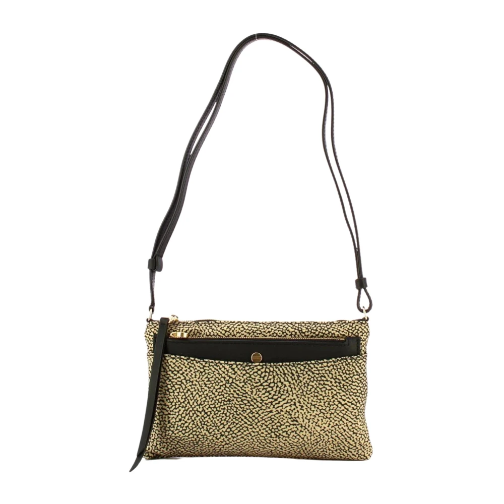 Borbonese Black Shoulder Bags, Female, One Size, Shoppers