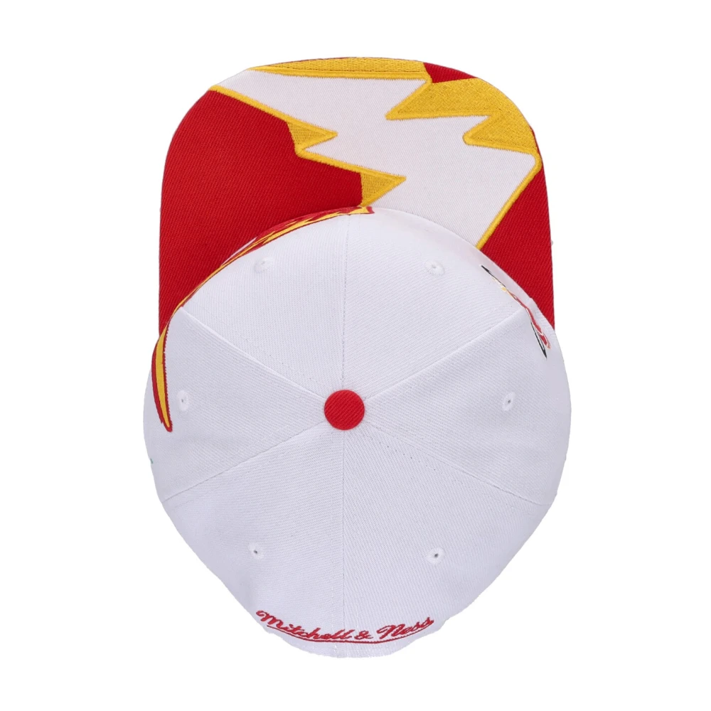 Mitchell & Ness NBA Fast Times Snapback Cap White Heren