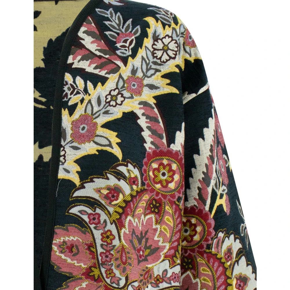 ETRO Jacquard Patroon Jas Multicolor Dames