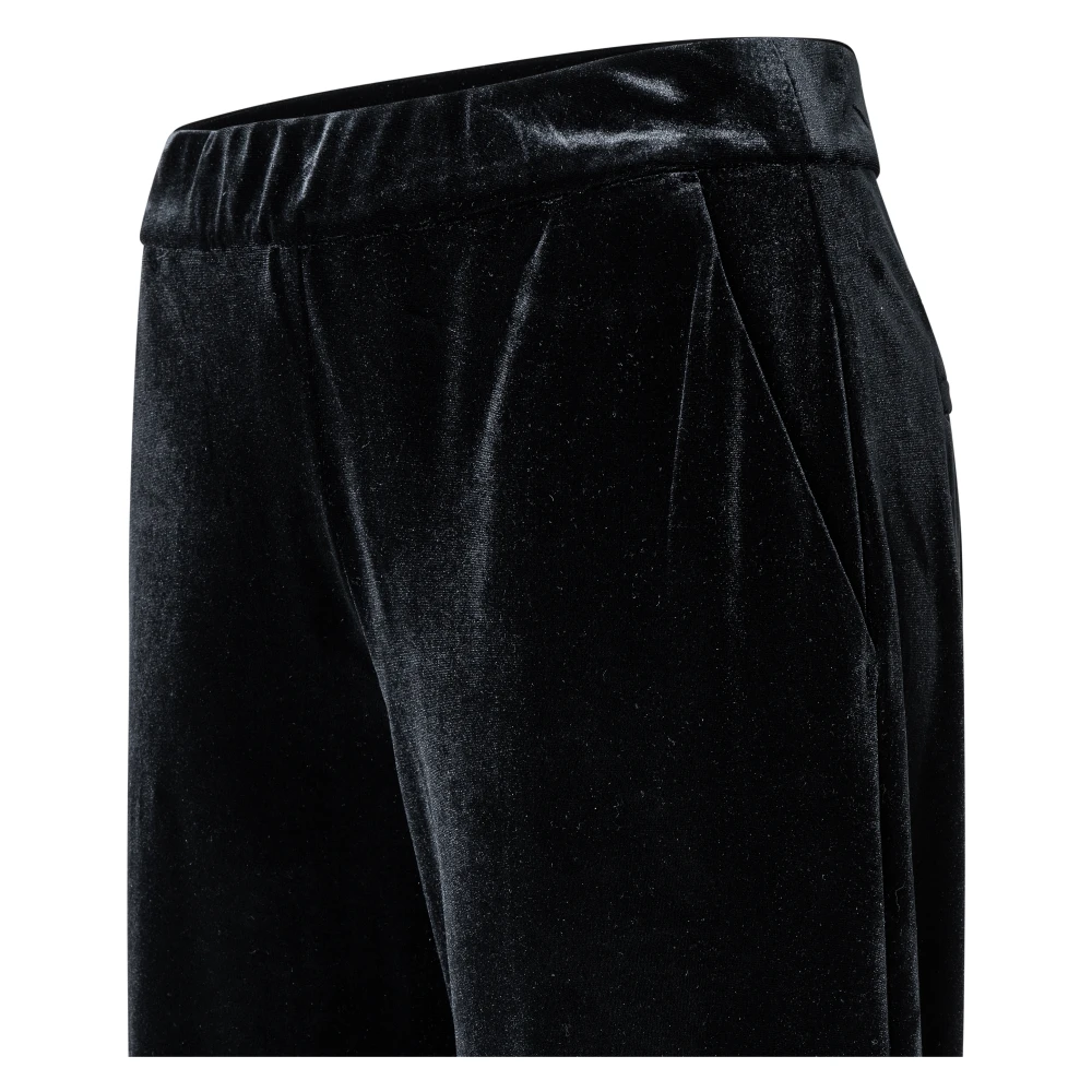 MAC Luxe Velvet Jeans Chiara Black Dames