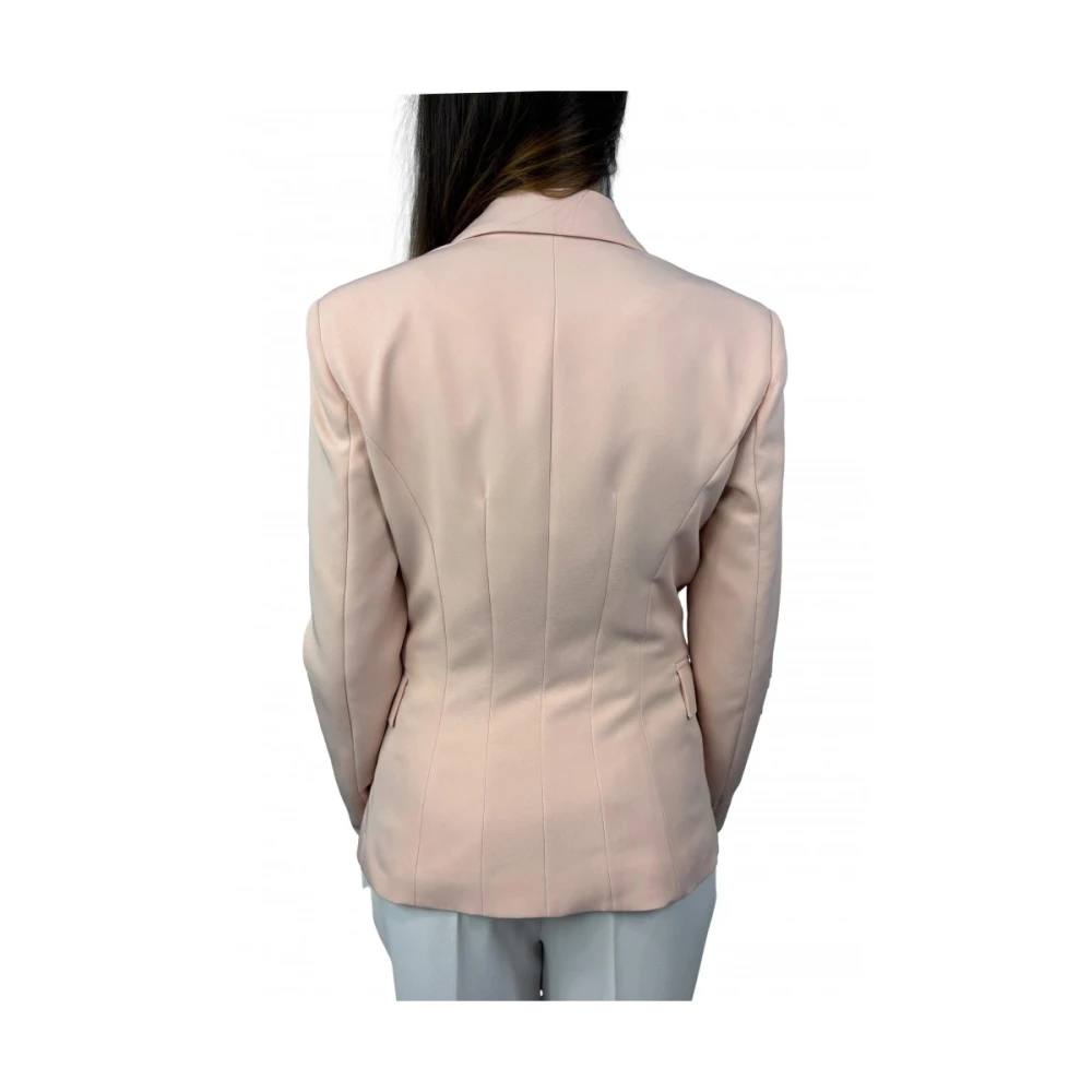 Liu Jo Geknoopte jas met voorzakken Pink Dames