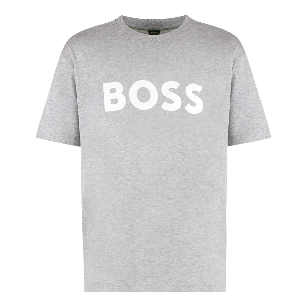 Hugo Boss T-Shirts Gray Heren