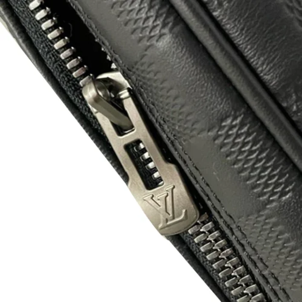 Louis Vuitton Vintage Pre-owned Leather totes Black Dames