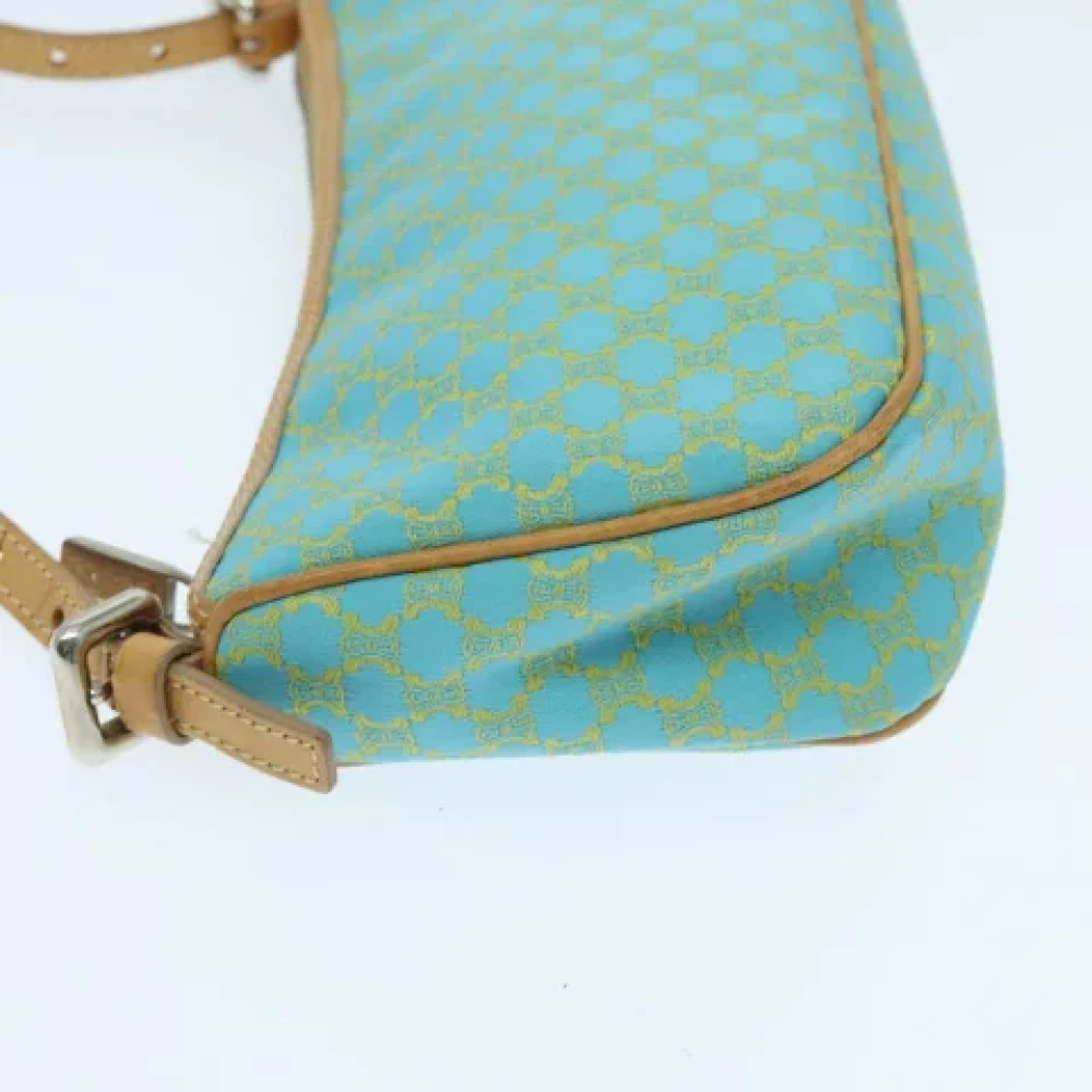 Celine Vintage Pre-owned Canvas celine-bags Blue Dames