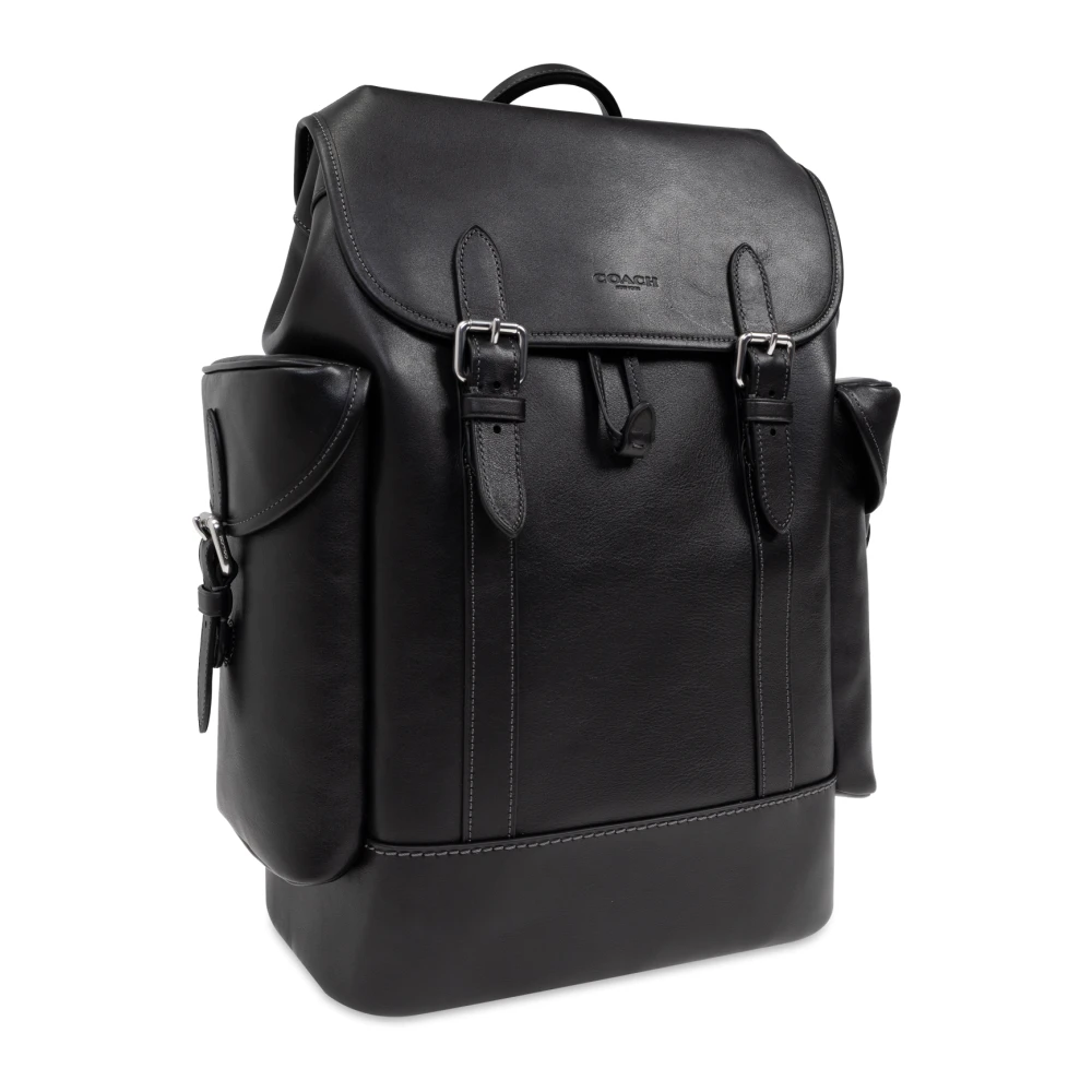 Coach Leren rugzak Hitch Black Heren