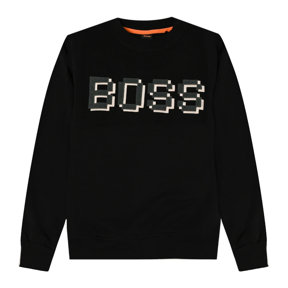 Hugo Boss Herr Svart Sweatshirt Black, Herr