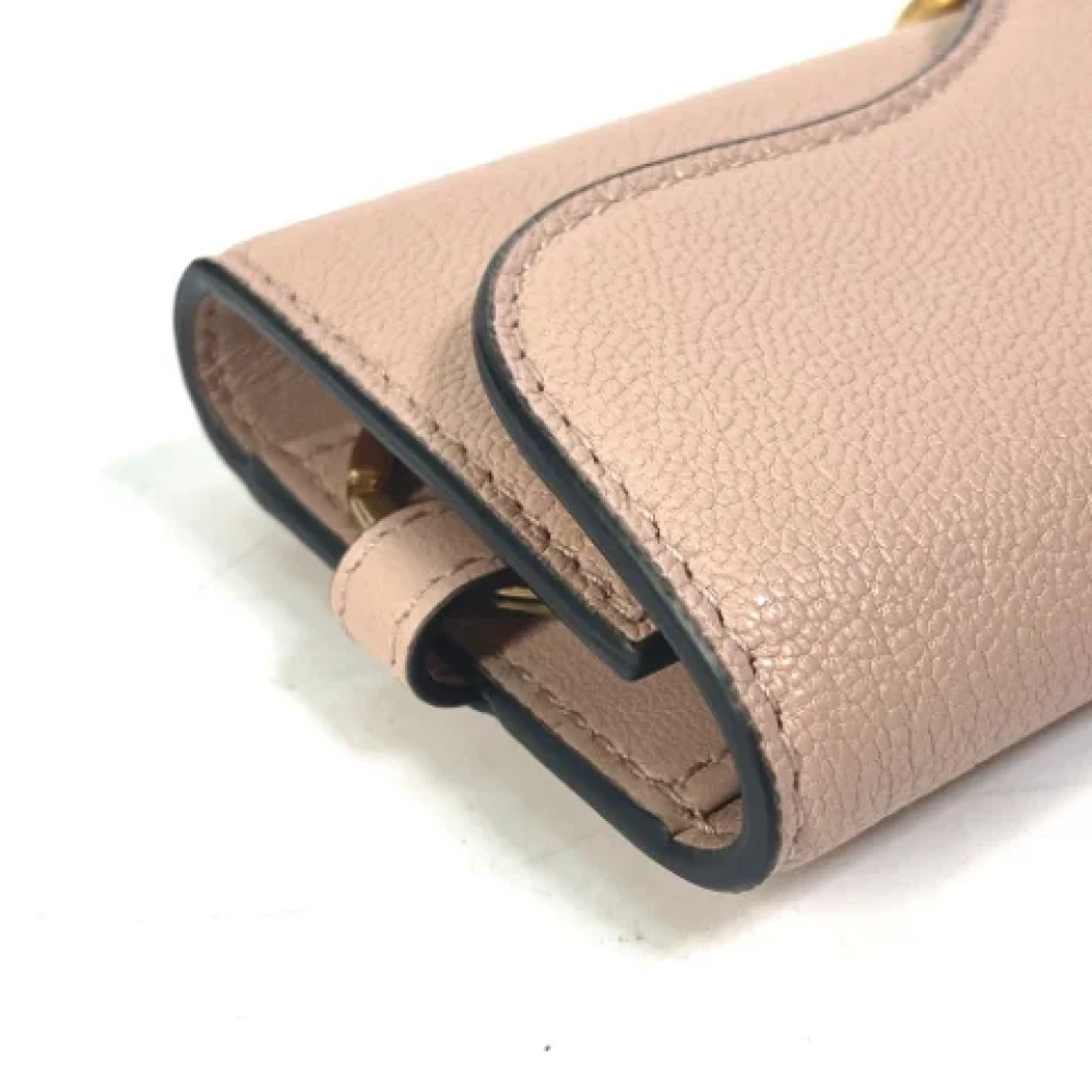 Dior Vintage Pre-owned Leather key-holders Pink Dames