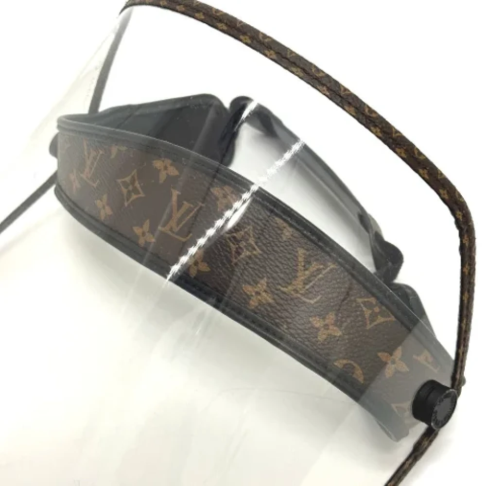 Louis Vuitton Vintage Pre-owned Cotton hats Brown Dames