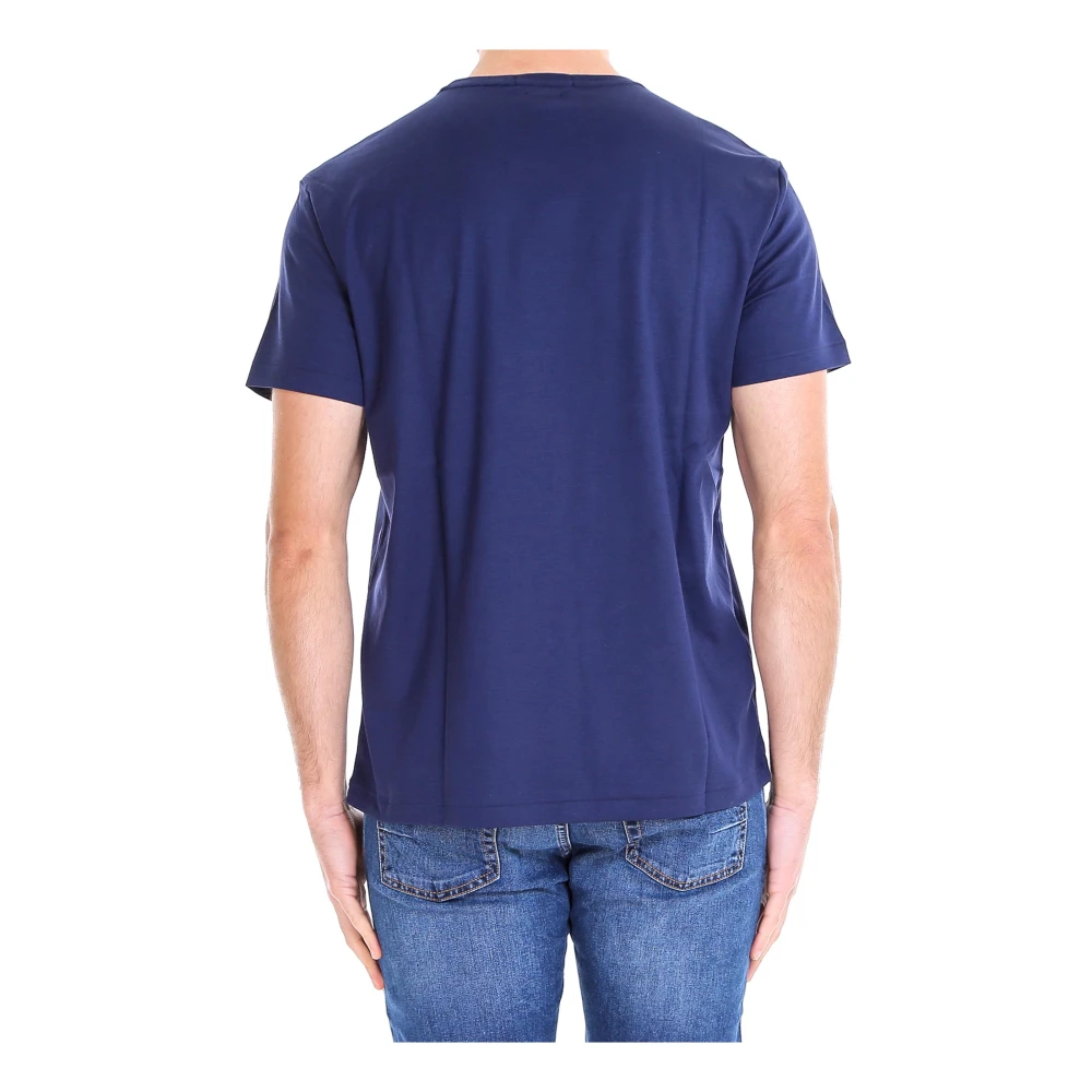 Polo Ralph Lauren Zacht Katoenen T-Shirt Blue Heren
