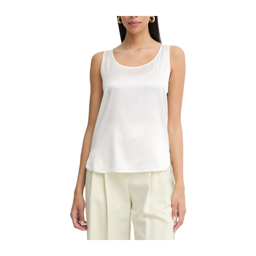 Max Mara Femme Blanc - Mmlpan Top - Tops - Taille: 36 Fr