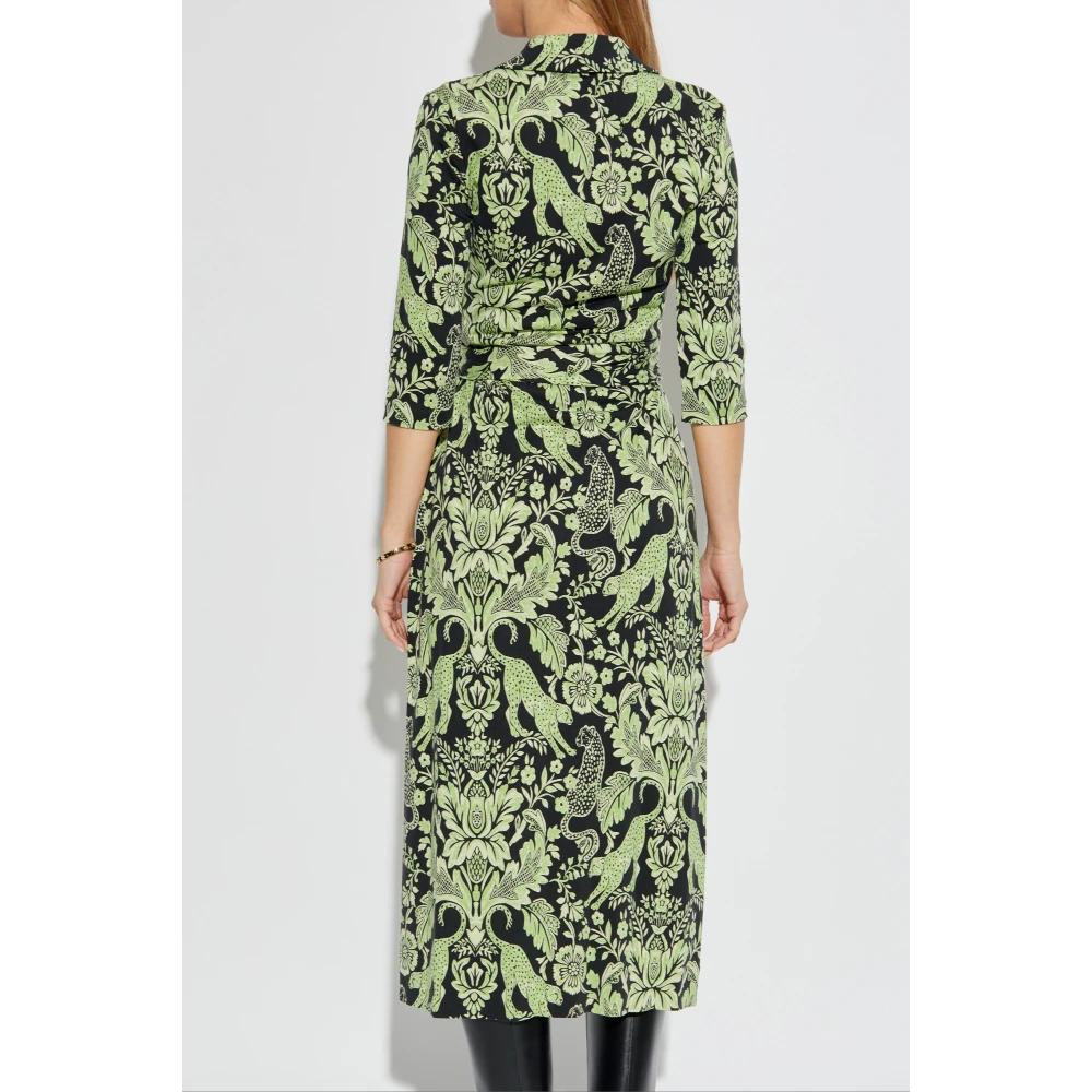 Diane Von Furstenberg Zijden jurk Green Dames