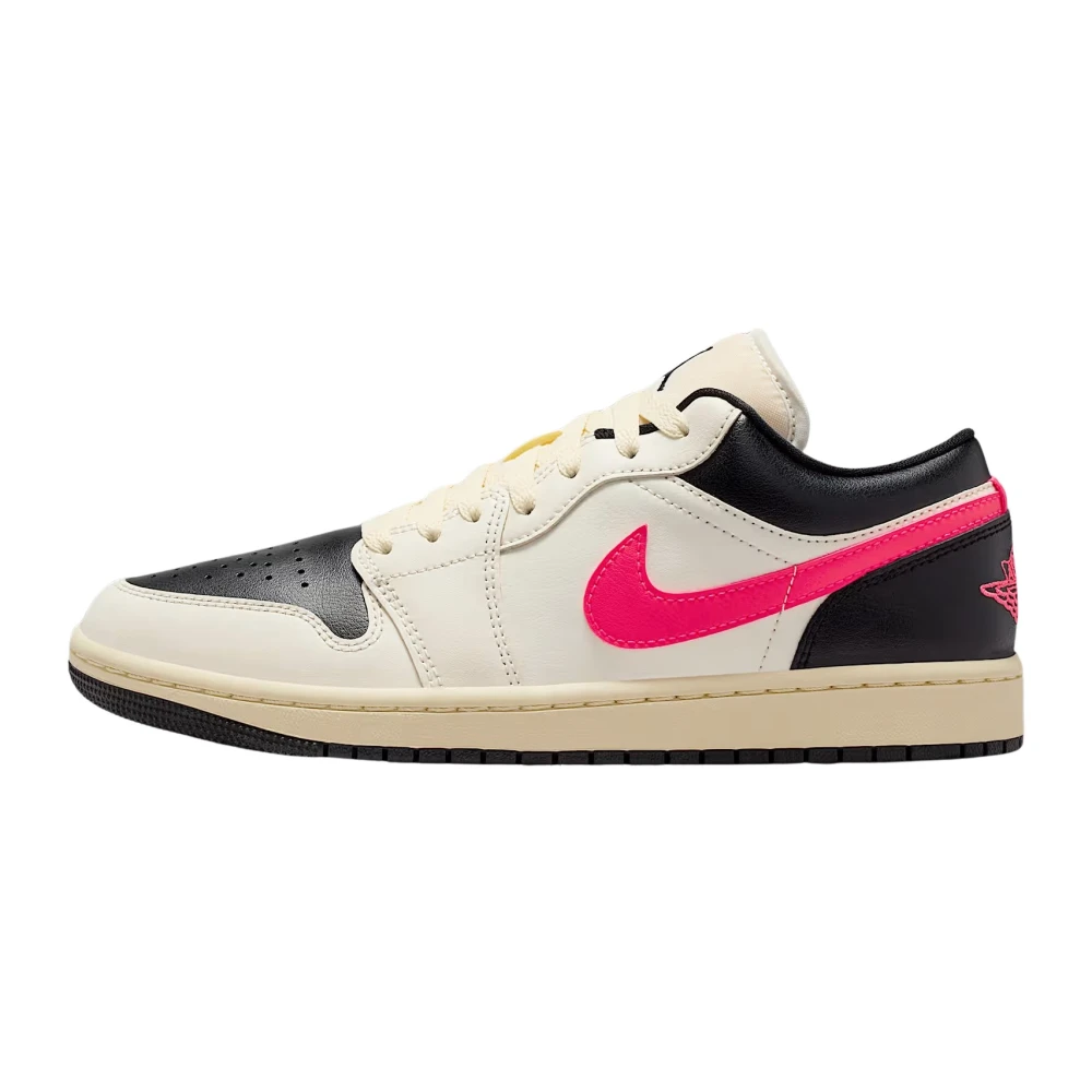 Jordan Multicolor 1 Low Leather Basketball Trainers - Female - Trainers - 4 1/2 Uk - Sport