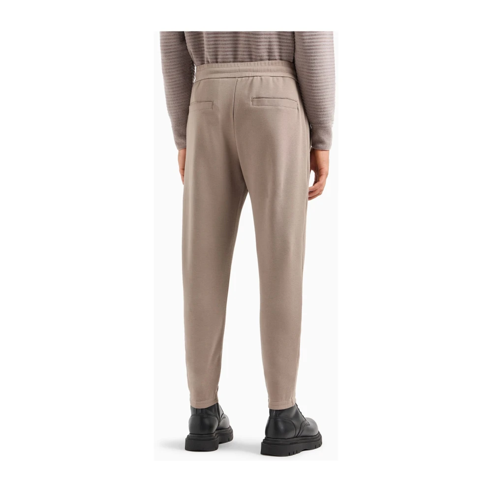 Armani Exchange Driftwood Beige Joggers Brown Heren