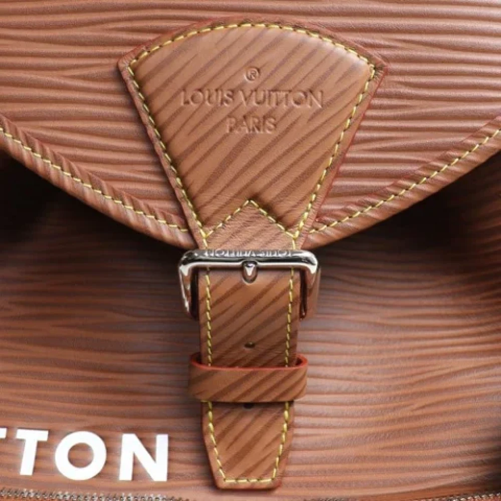 Louis Vuitton Vintage Pre-owned Leather backpacks Brown Heren