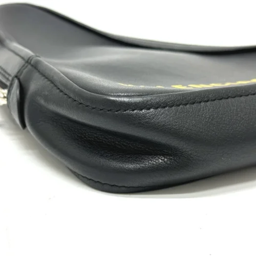 Balenciaga Vintage Pre-owned Leather clutches Black Heren
