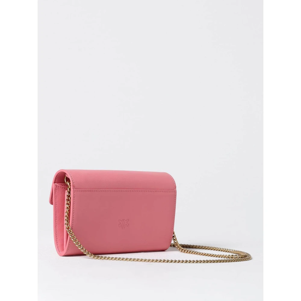 pinko Love One Wallet Fiore di Pesco Pink Dames