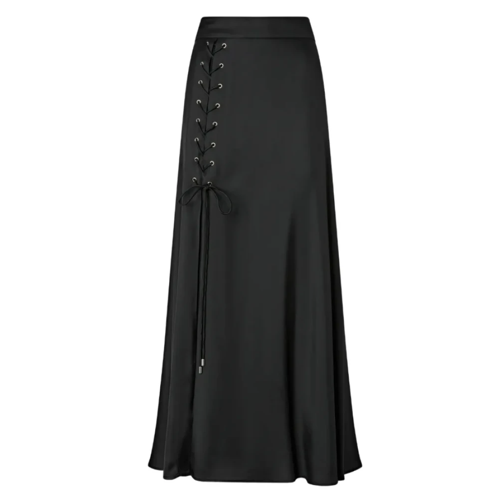 Pinko Mujer Negro Faldas, Talla: L