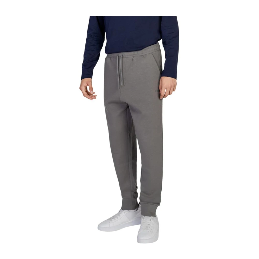 Hugo Boss Grijze Katoenmix Stretch Jeans Gray Heren