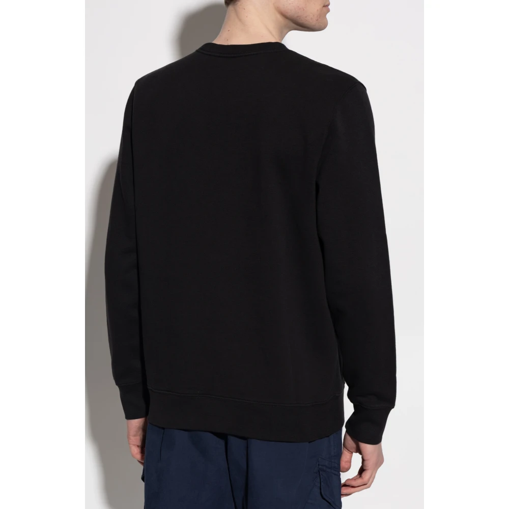 PS By Paul Smith Sweatshirt met kleurrijk geborduurd logo Black Heren