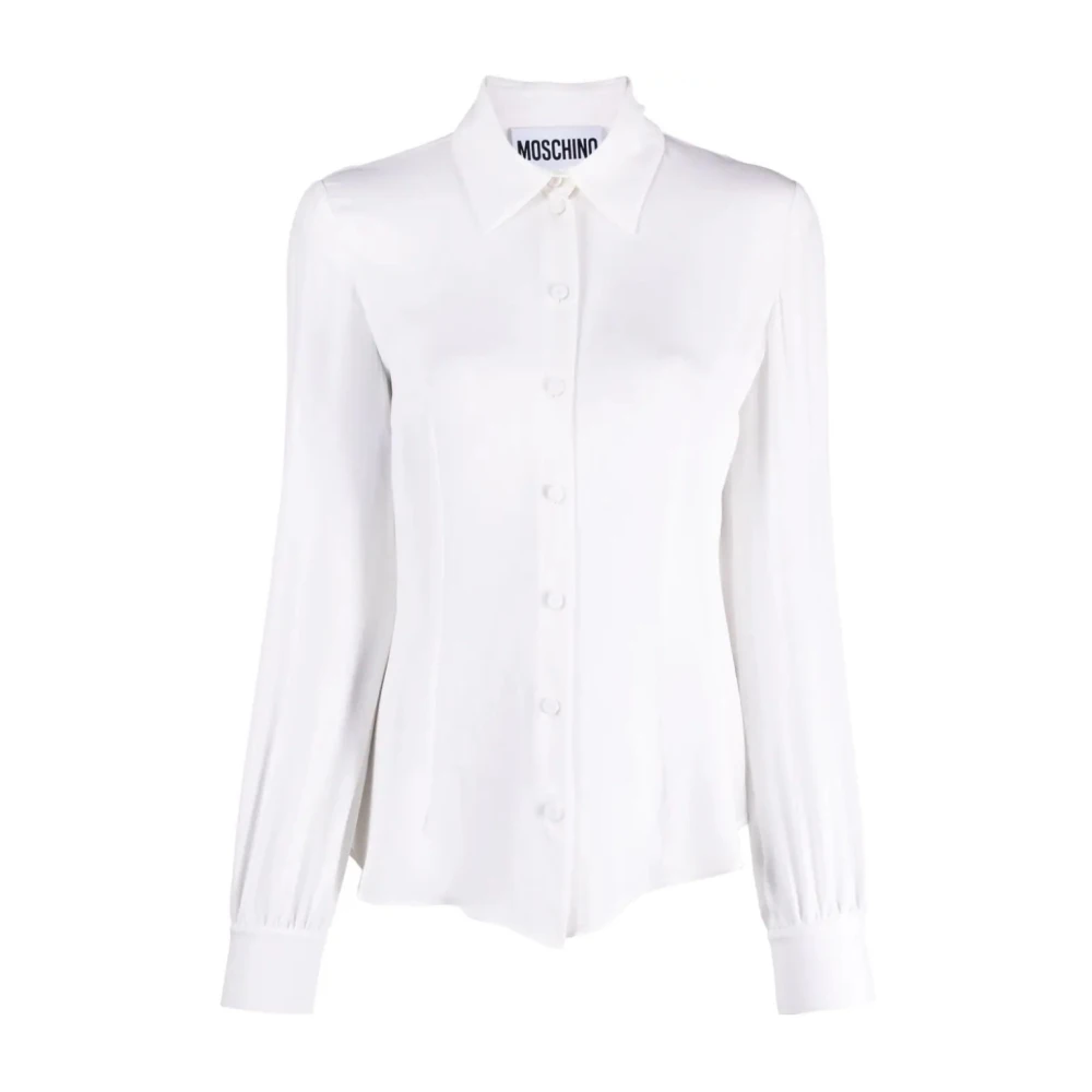 Moschino Elegant Blus för Kvinnor White, Dam