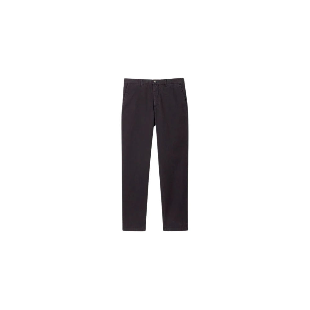 PS By Paul Smith Zwarte Mid-Fit Chino Black Heren