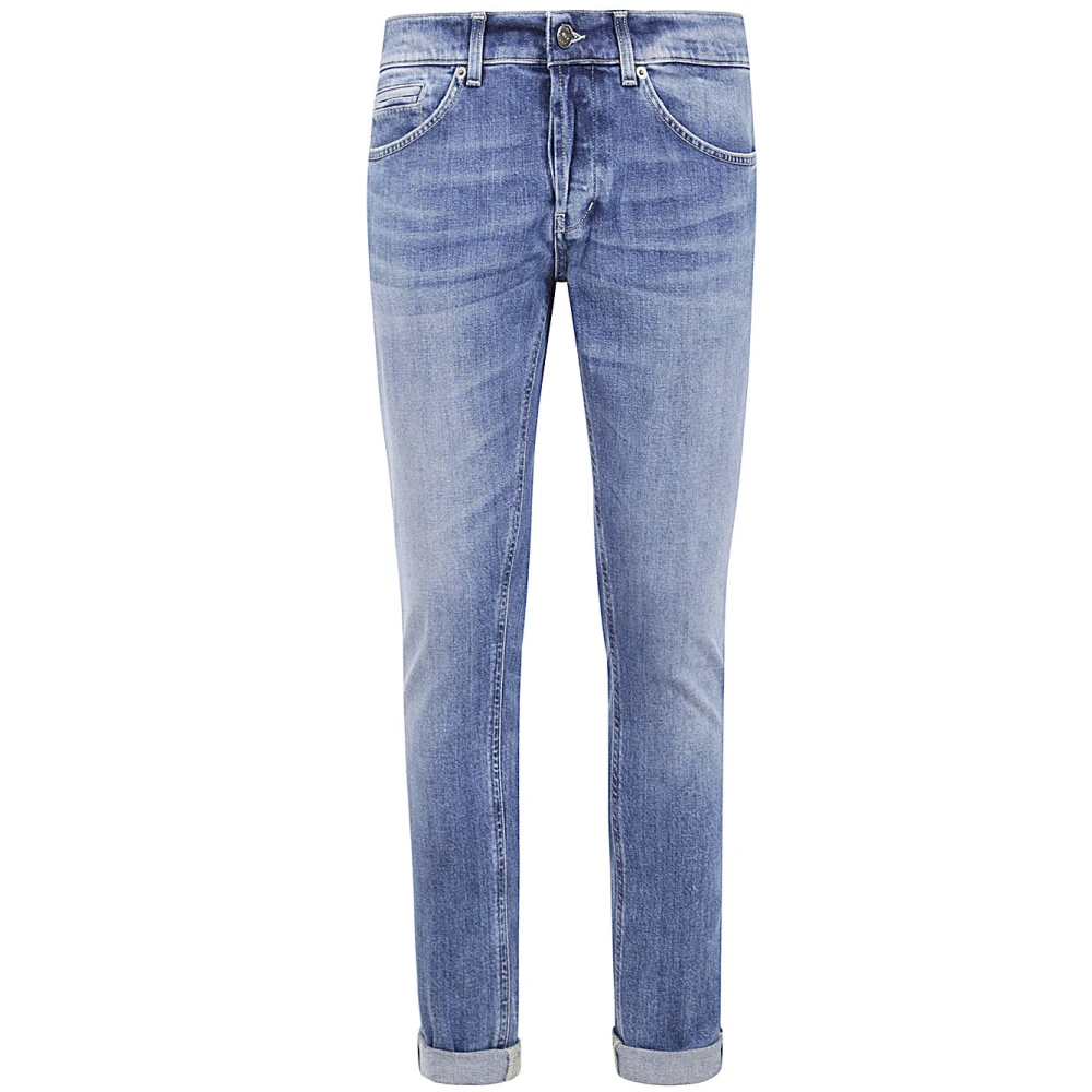 Dondup Stretch Denim Jeans Blue Heren