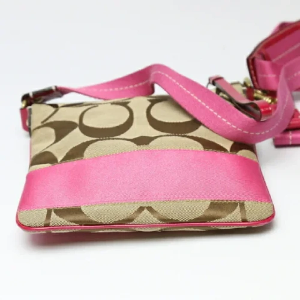 Coach Pre-owned Fabric shoulder-bags Multicolor Dames
