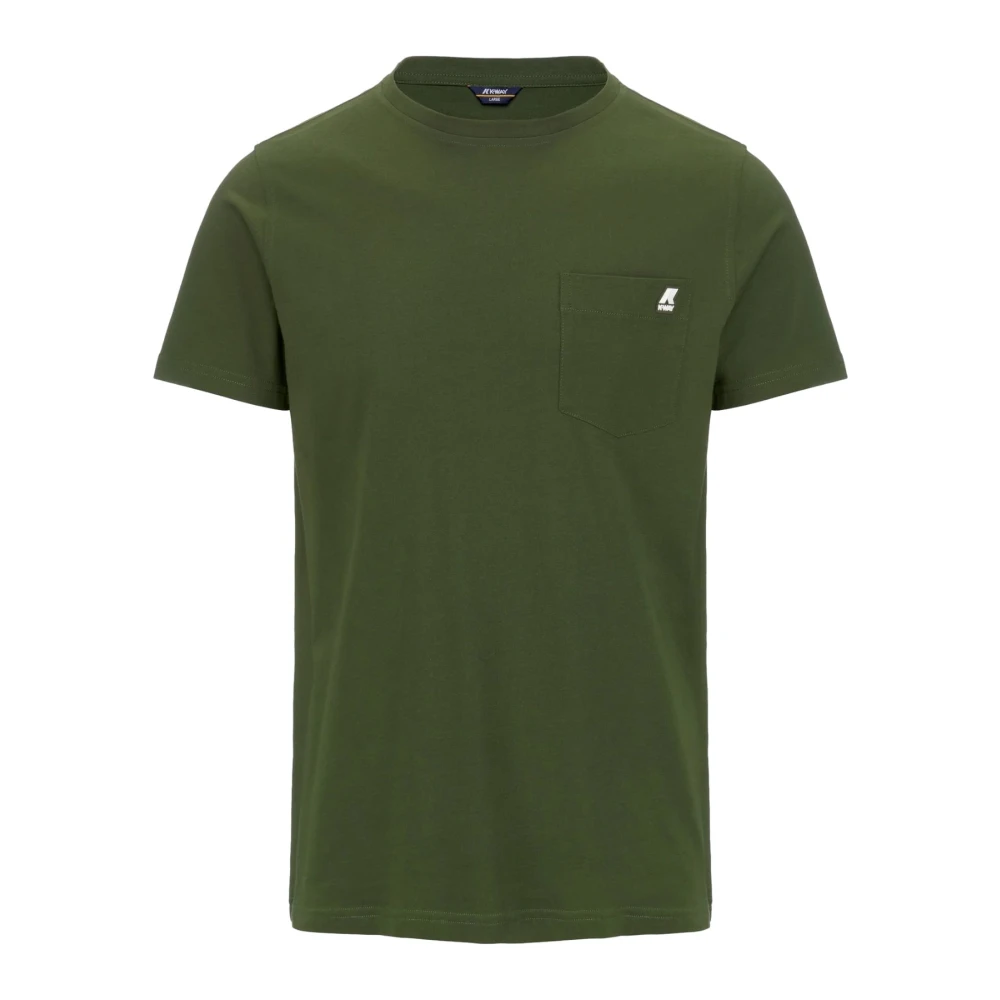K-way Polo Shirt Collectie Green Heren