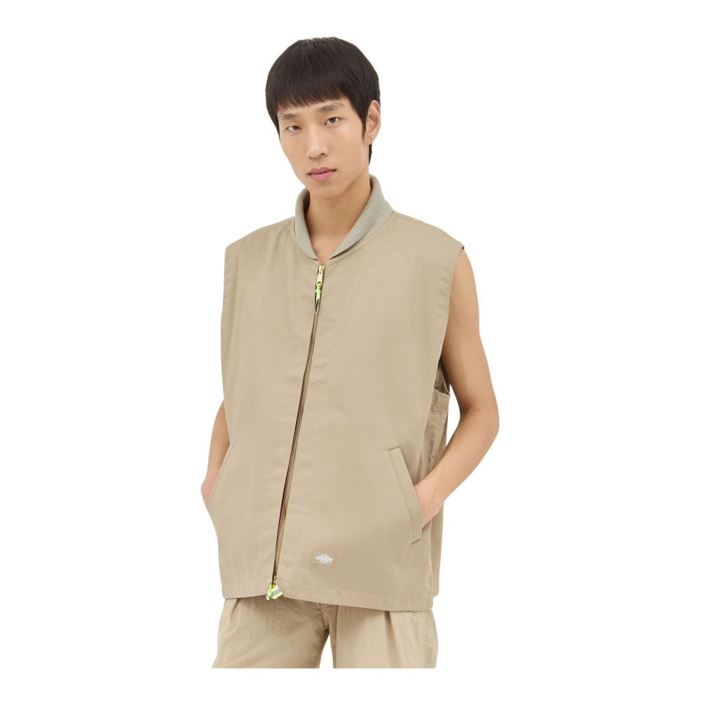 Dickies - Jackets > Vests - Beige - Dickies - Modalova