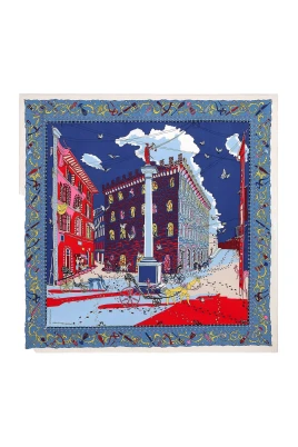 All-over Palazzo print Fyrkantig design