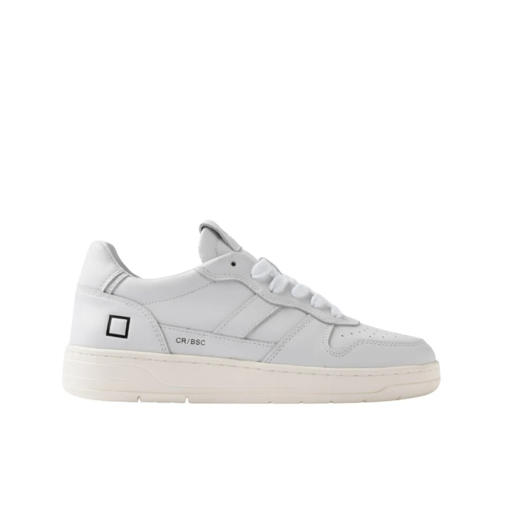 D.a.t.e. Women's White Sneakers, 5 Uk, Court 2.0 Basic Trainers