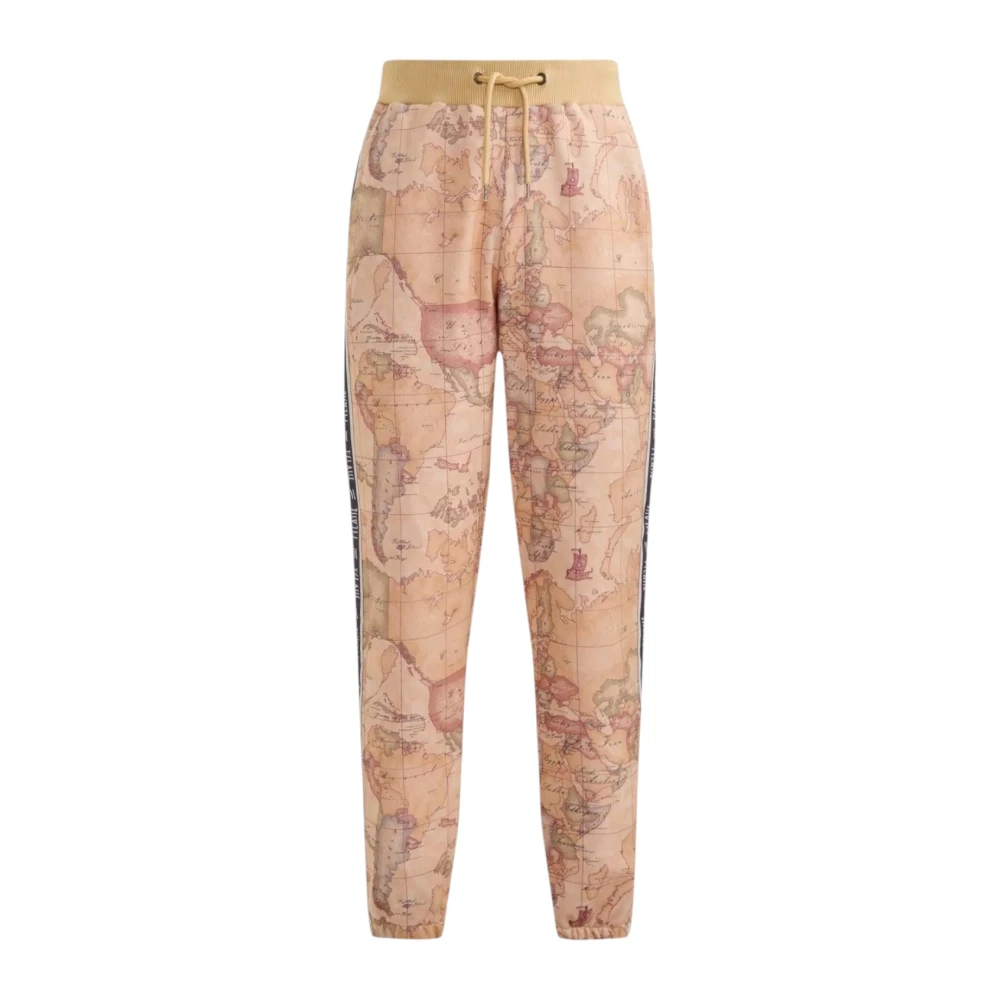 Alviero Martini 1a Classe Geo Classic Joggingbroek Beige Heren