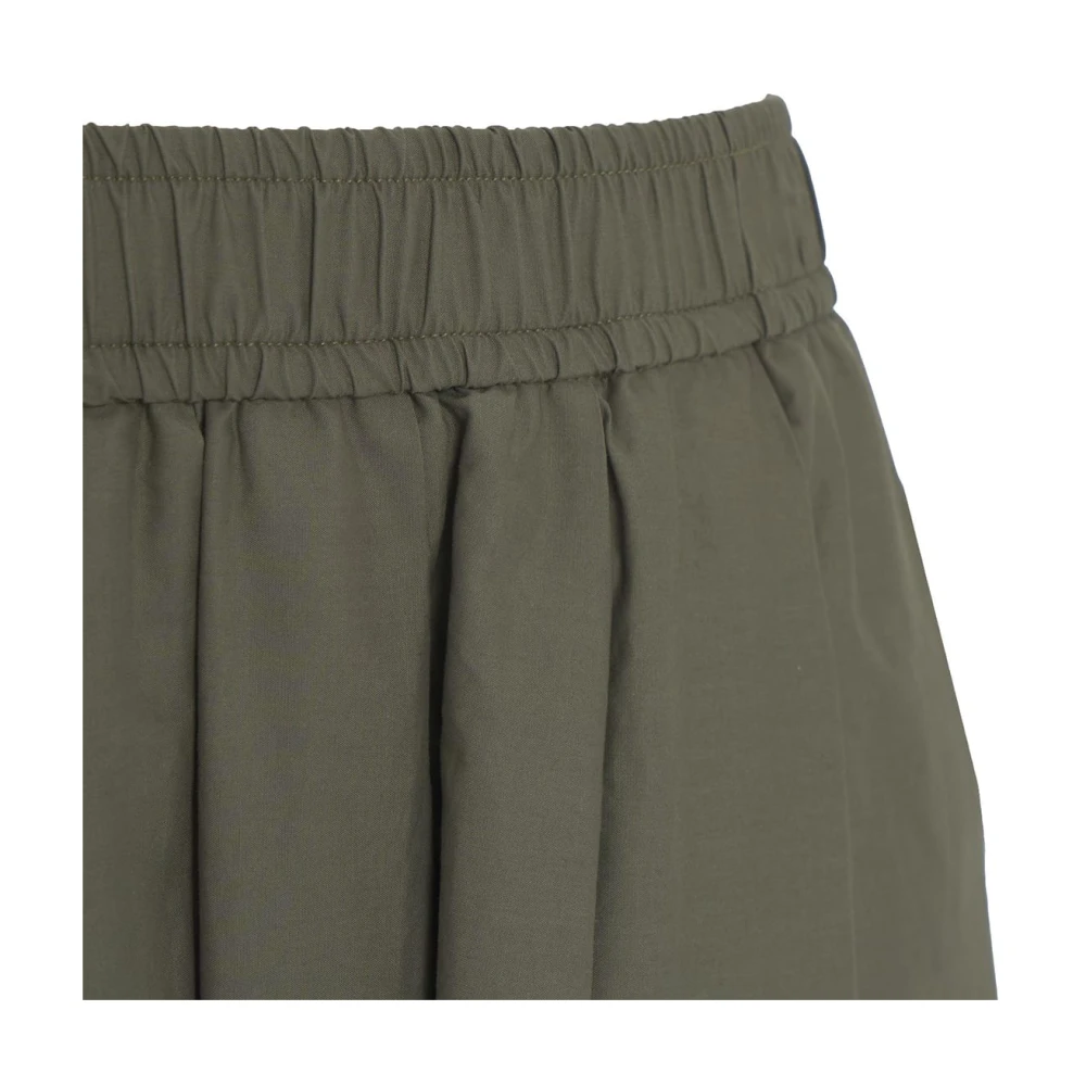 8pm Groene Maxi Rok Wijd Uitlopend Green Dames