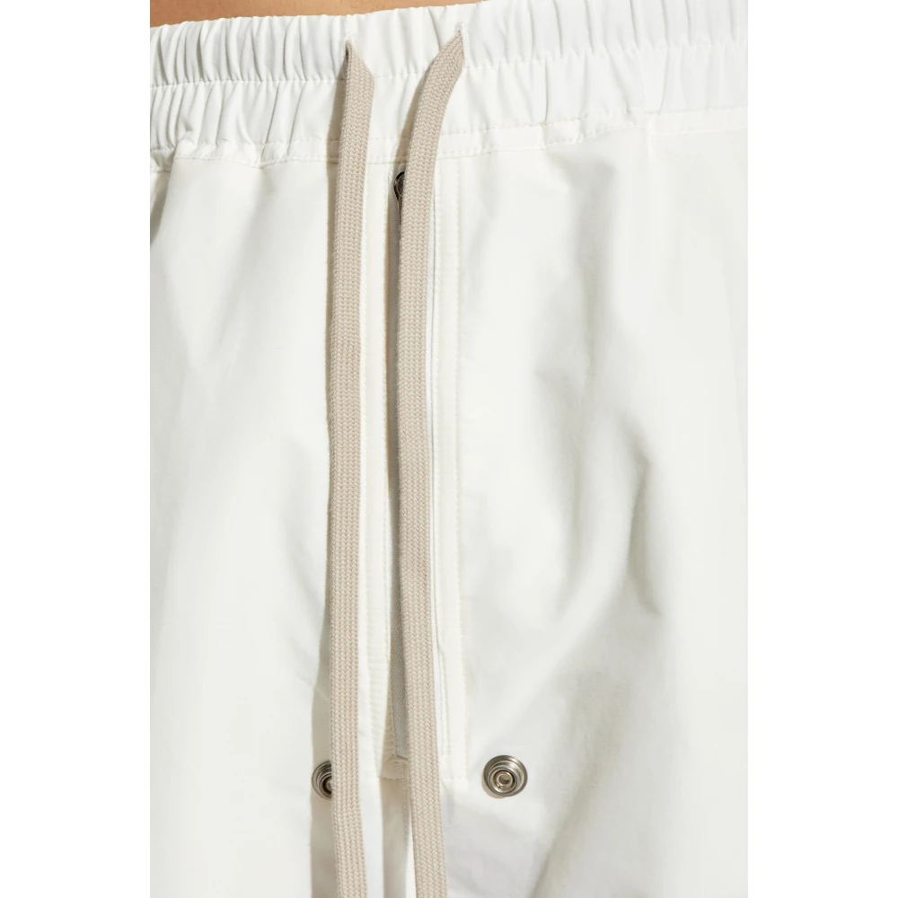 Rick Owens Belas Pants White Unisex
