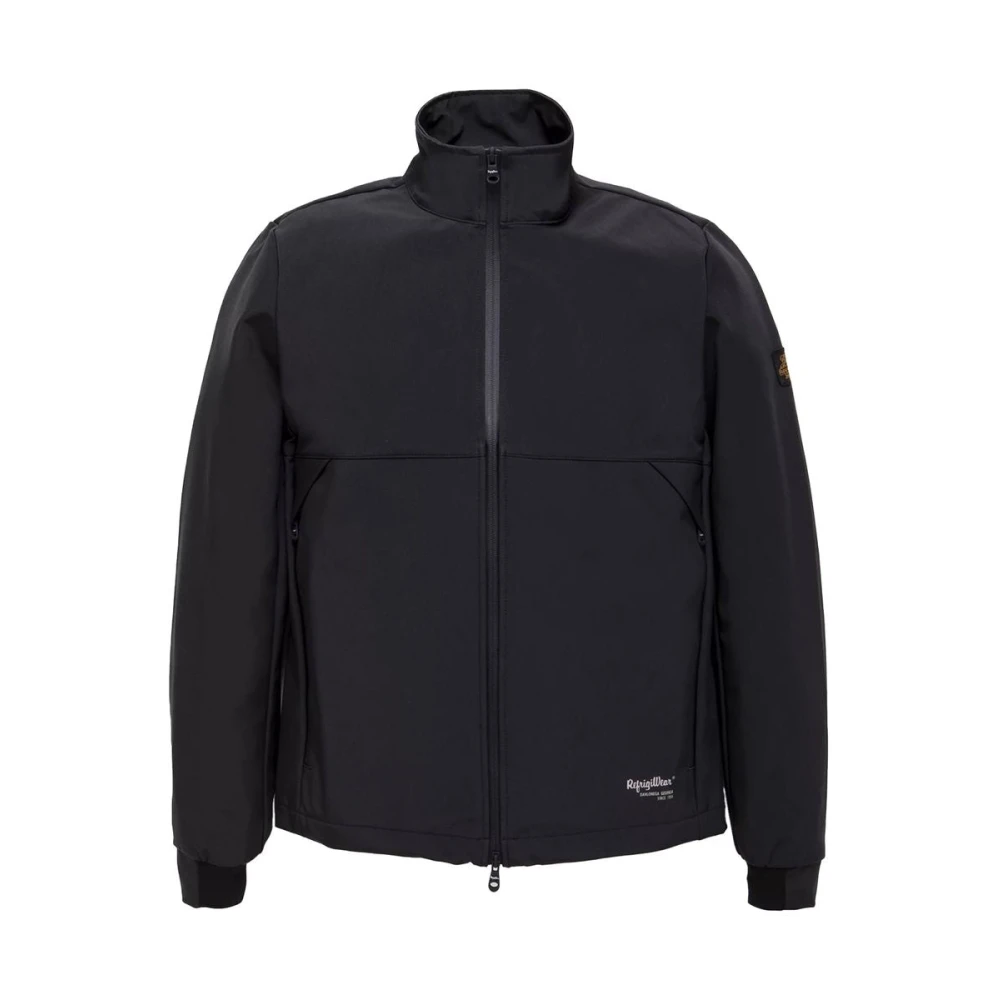 RefrigiWear Zwarte Nylon Bomberjack Black Heren