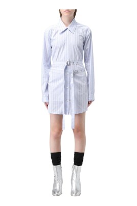 striped-mini-dress-with-belt