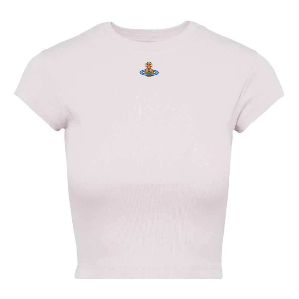 Vivienne Westwood Women's White Baby Peru' T-Shirt - T-Shirts - M - Tops