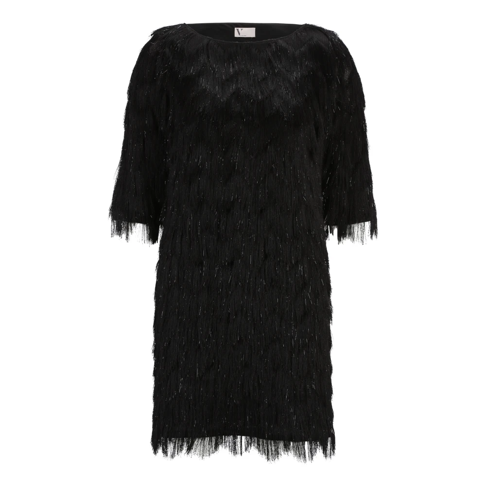 Vera Mont Franje Avondjurk Black Dames