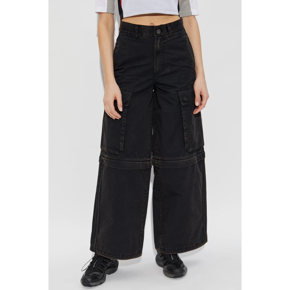 adidas Originals Cargo broek Black Dames