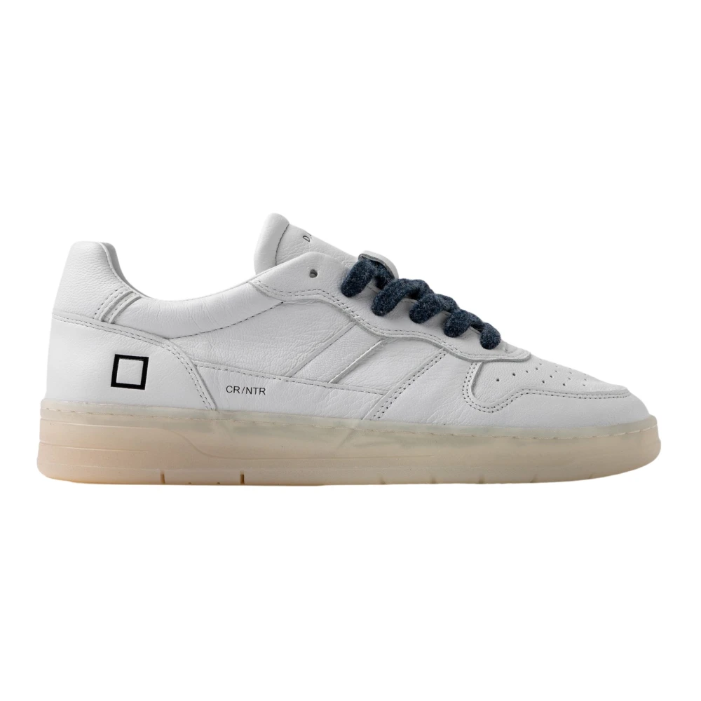 D.a.t.e. Uomo Bianco Scarpe, 44 Eu, New,