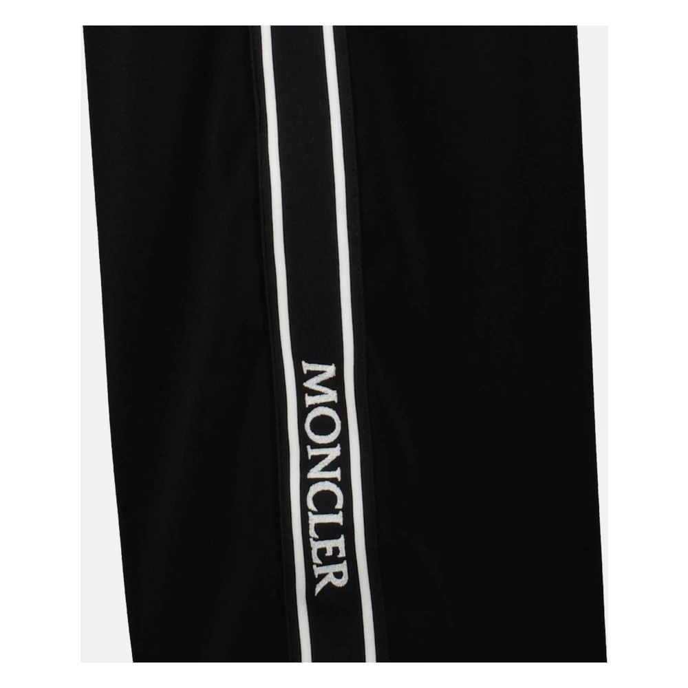 Moncler Zwarte Sweatpants Herfst-Winter 2024 Collectie Black Dames