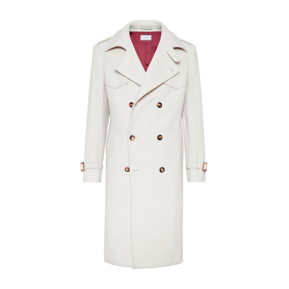 Coats > Trench Coats - - Brunello Cucinelli - Modalova