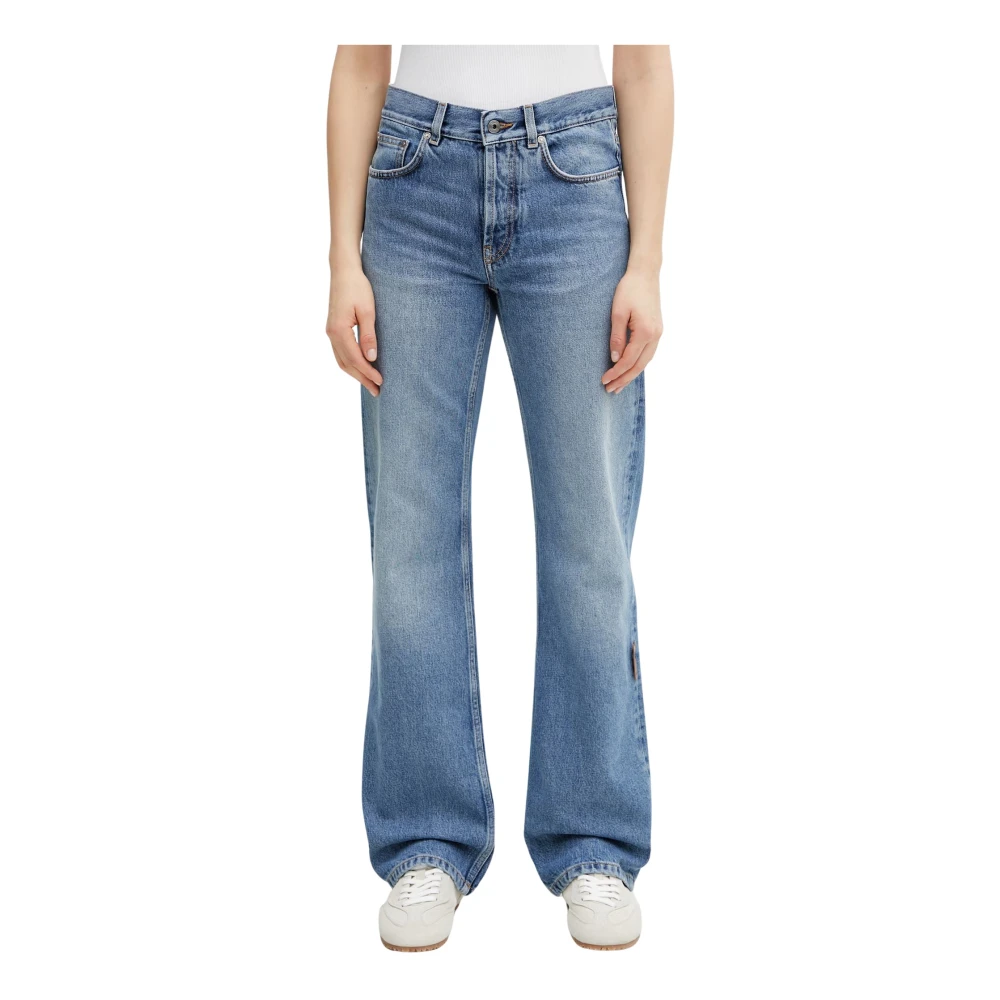 Off White Donna Blu - Jeans Dritti Susy - Jeans - W26