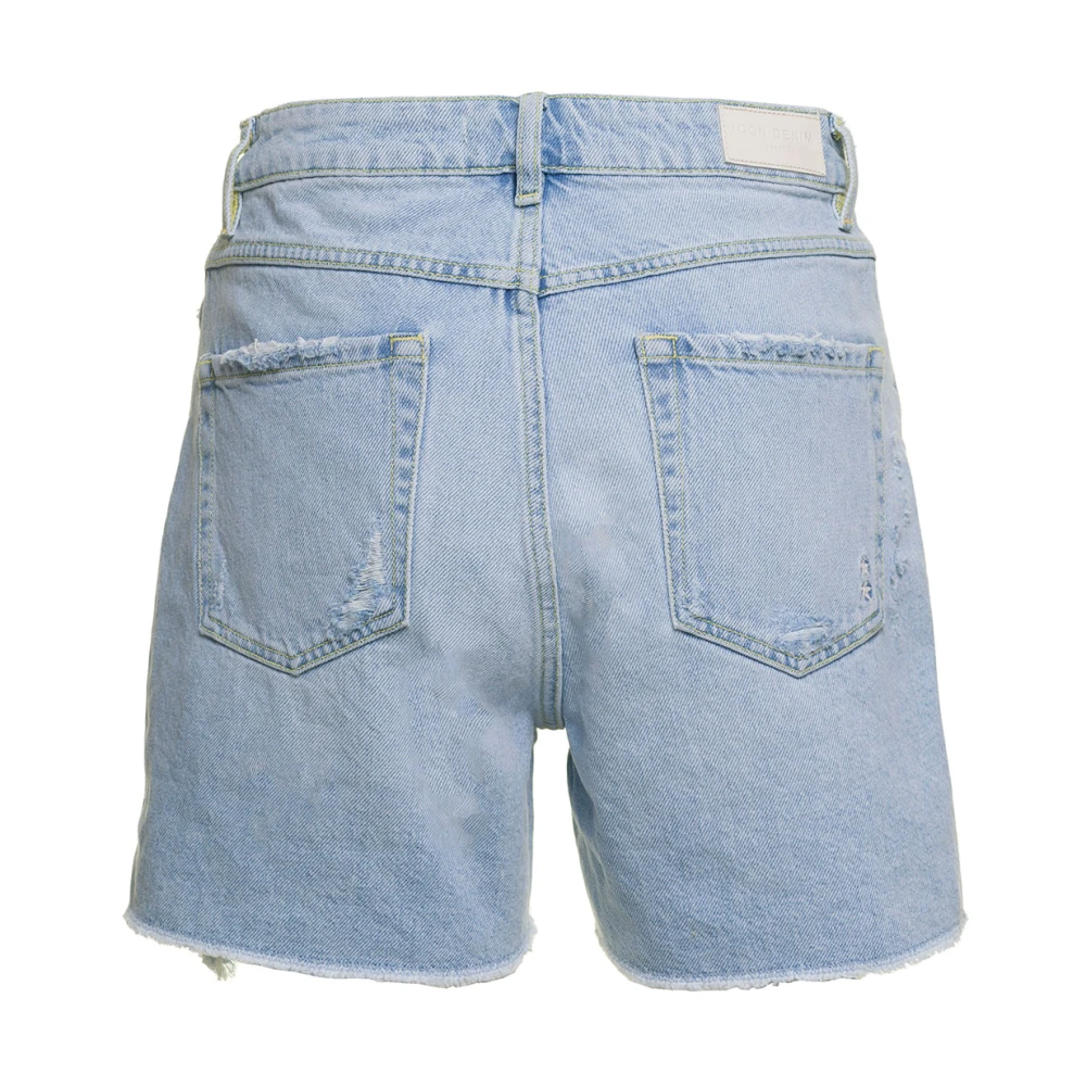 Icon Denim Shorts Blue Dames